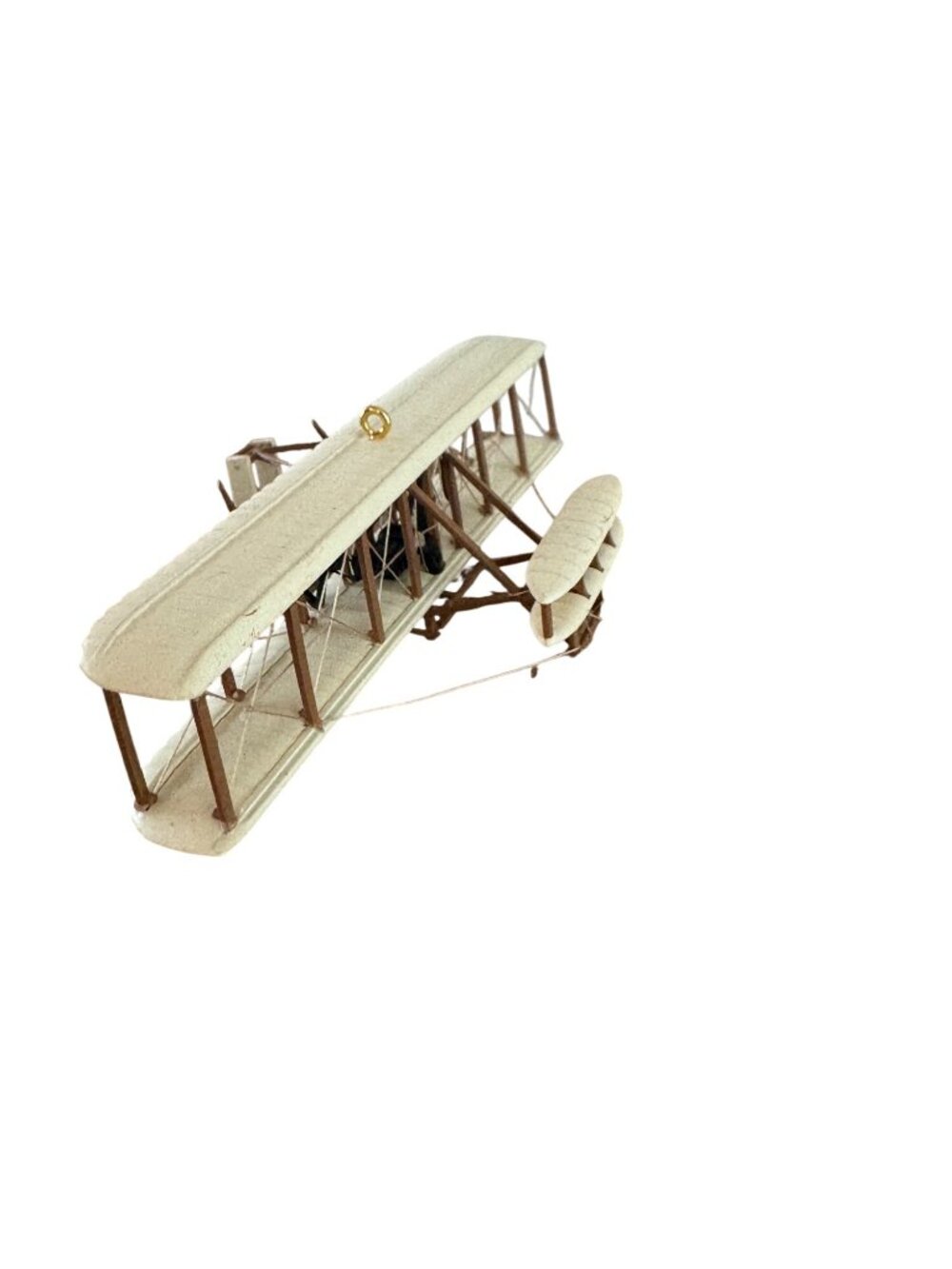 1997 vintage Wright Brothers Biplane Miniature Model Replica - Picture 5 of 8